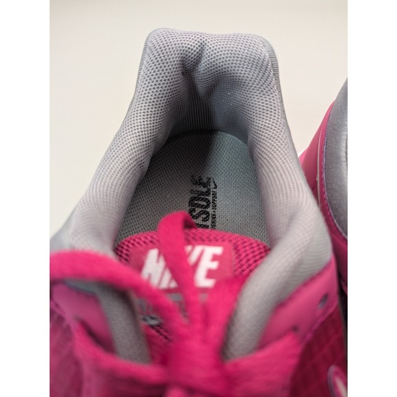 Nike‎ Lunarfly+ Women's Running Sneakers 554676-620 Bright Pink Size 8 - Picture 7 of 10